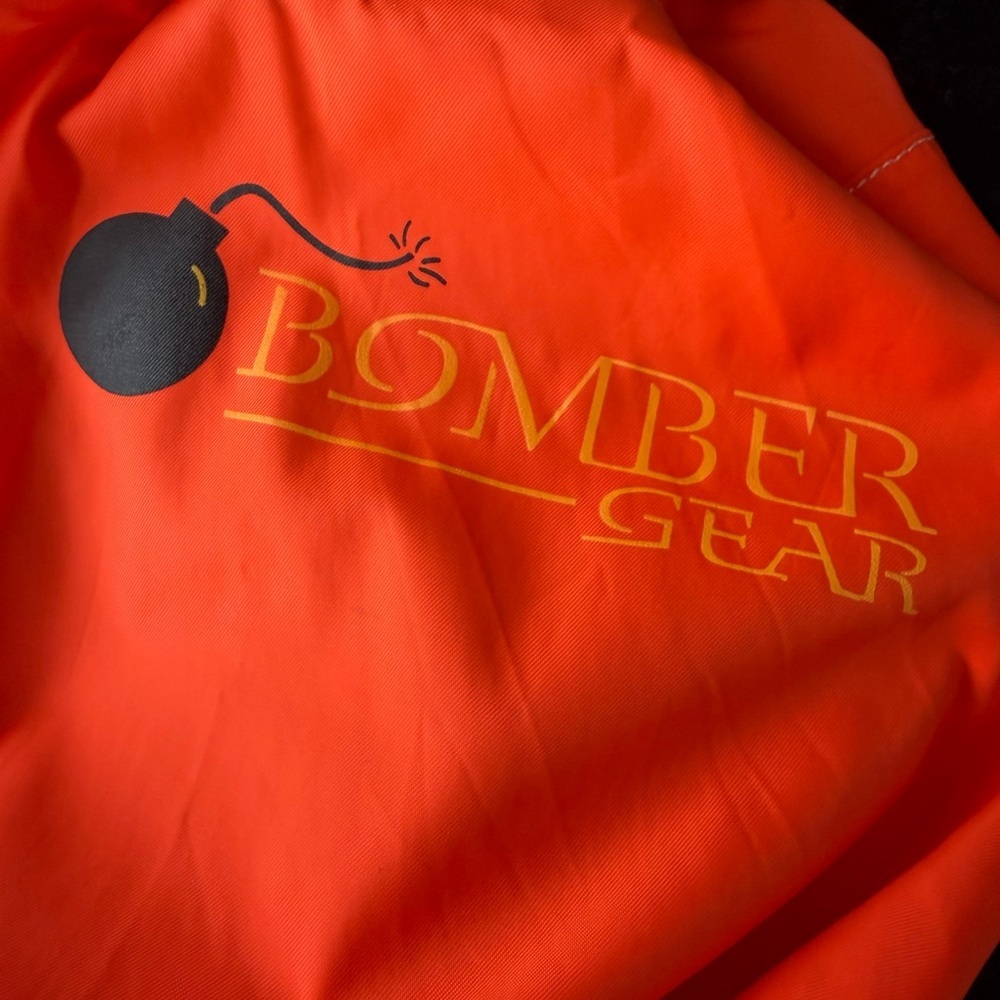 Bomber Gear White water Kayaking Short Sleeve Dry Top Jacket | Orange/ Black - Picture 3 of 7